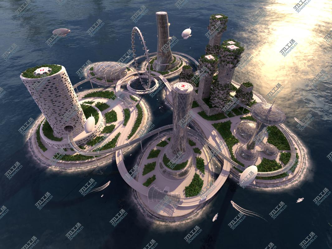 images/goods_img/20210319/3D City future and Urban traffic model/1.jpg